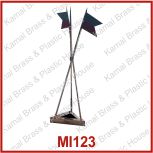 Brass Lancer Military Army Flag Stand